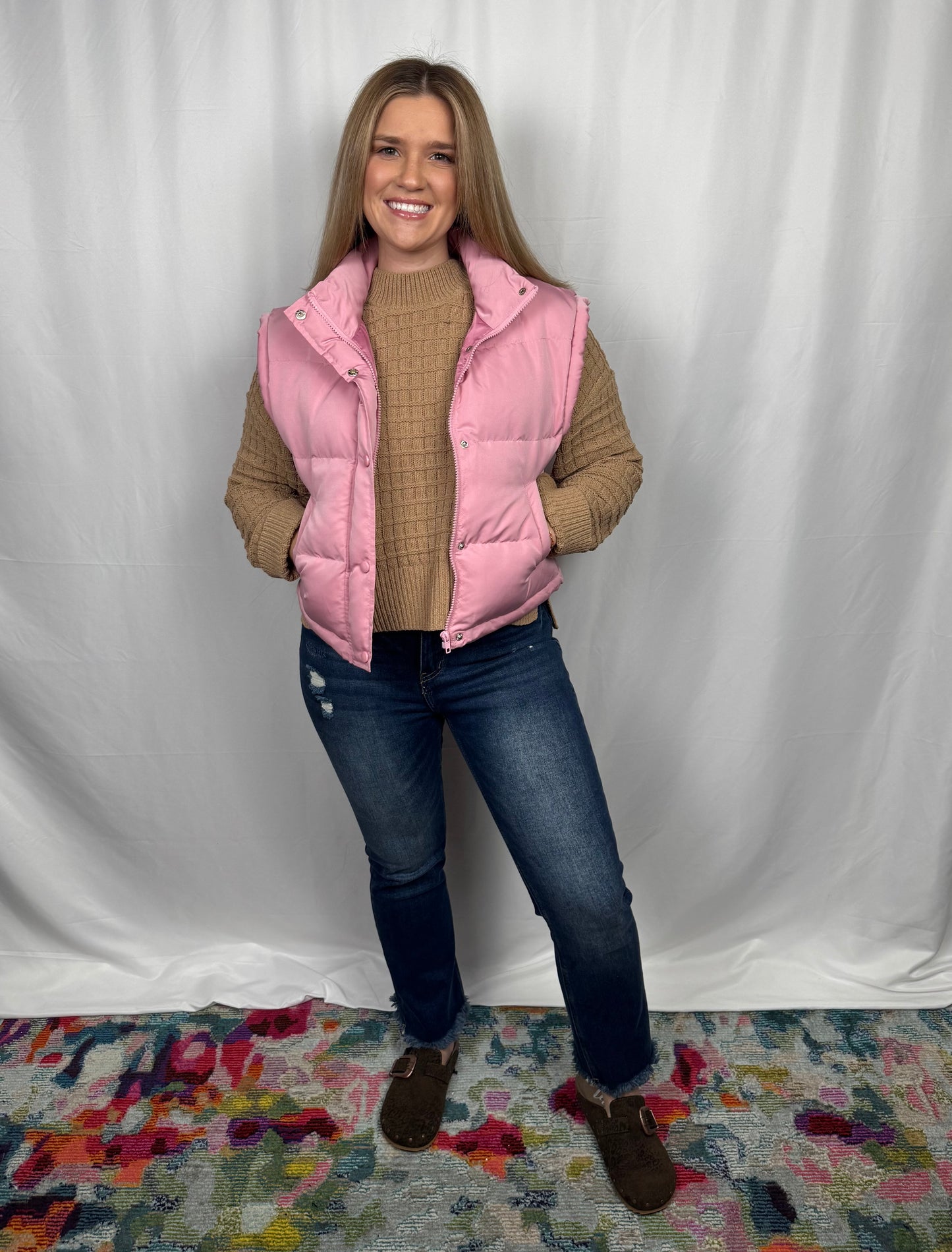 Essential Puffer Vest- LAST ONE