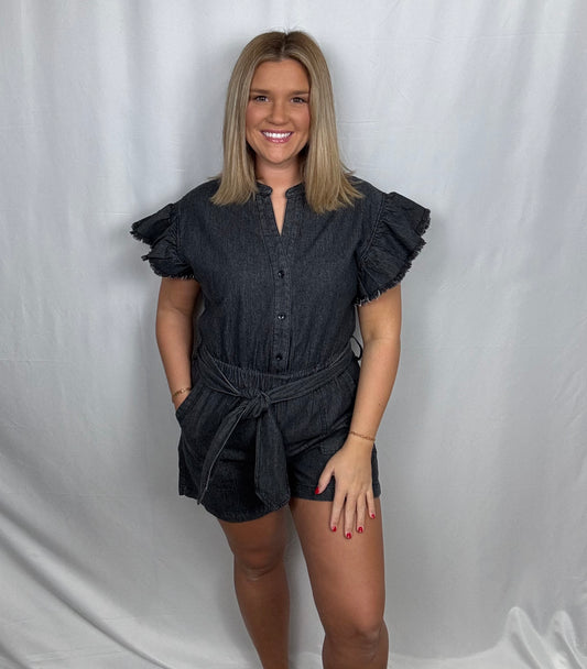 Ruffled Romper