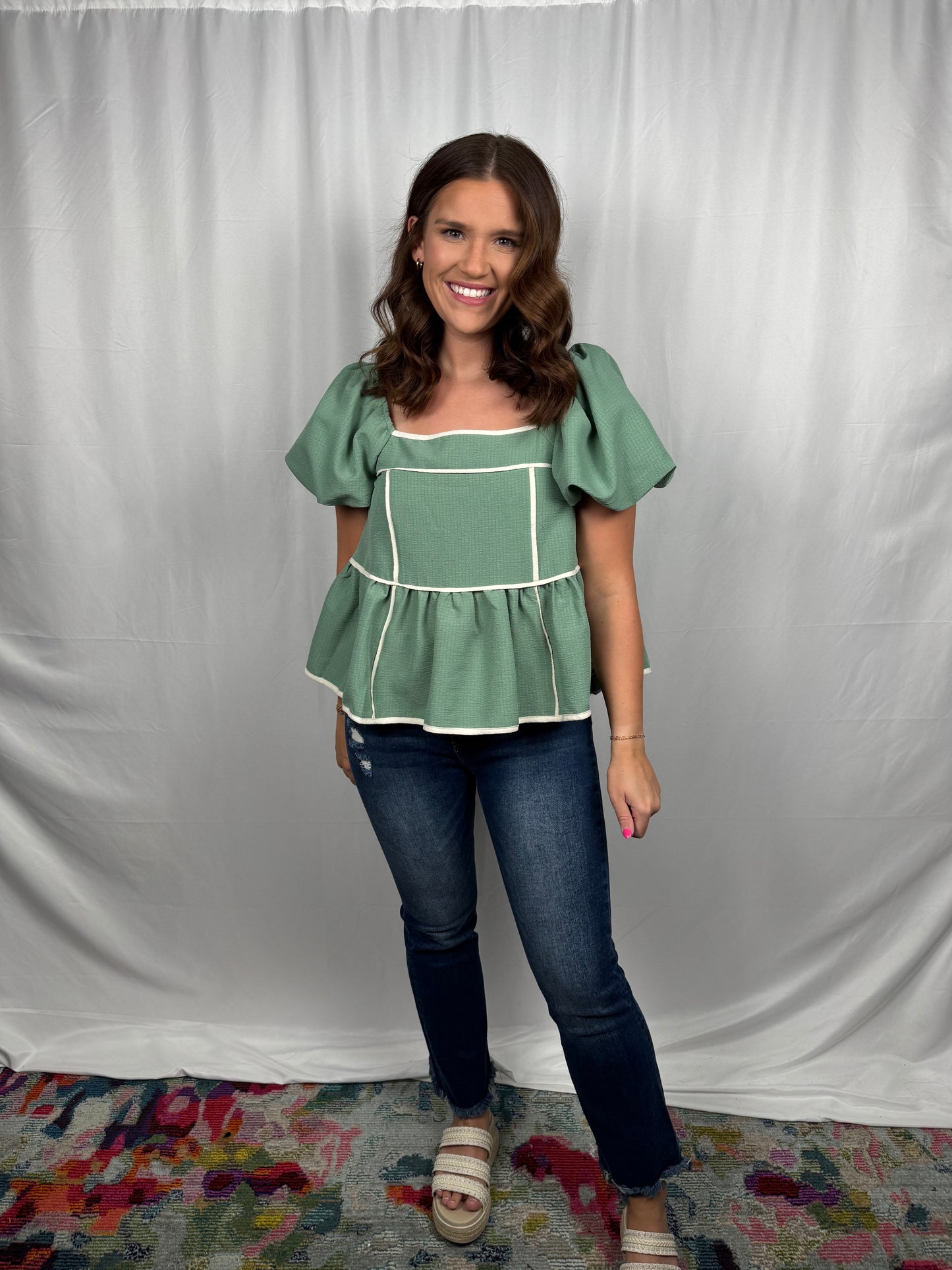 Simply Sage Top
