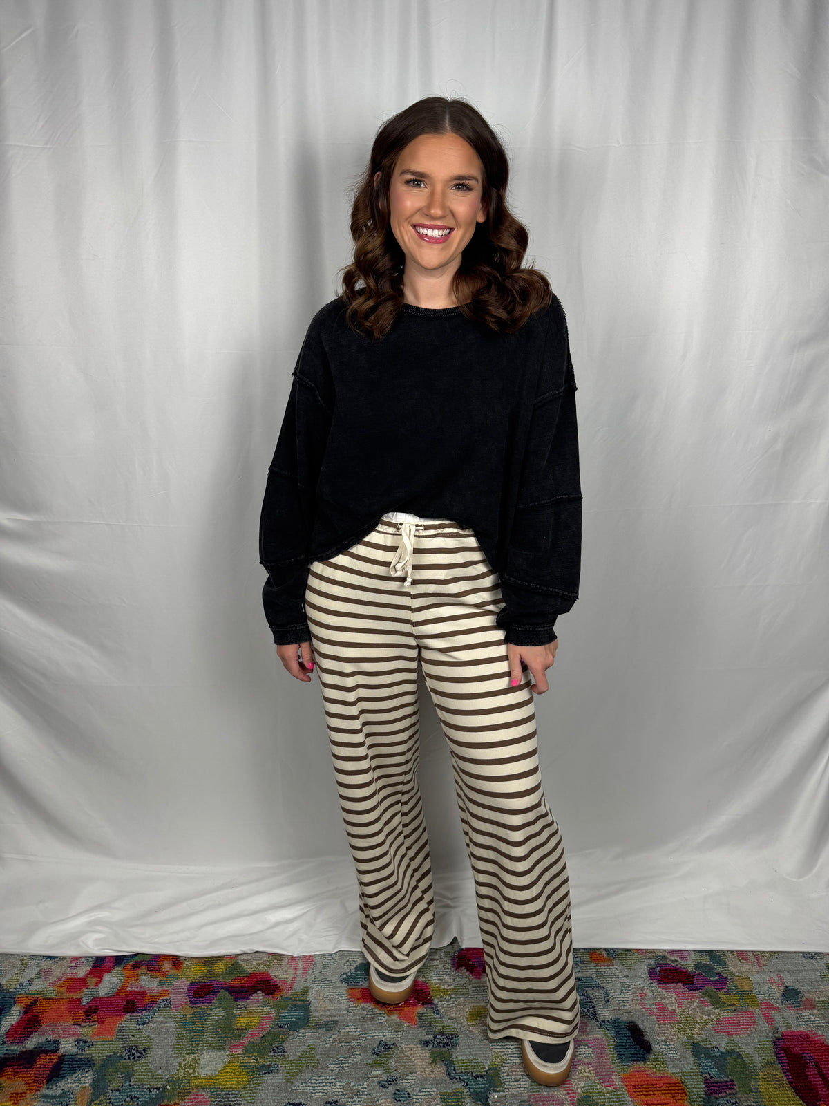 Oversized Stripe Pants