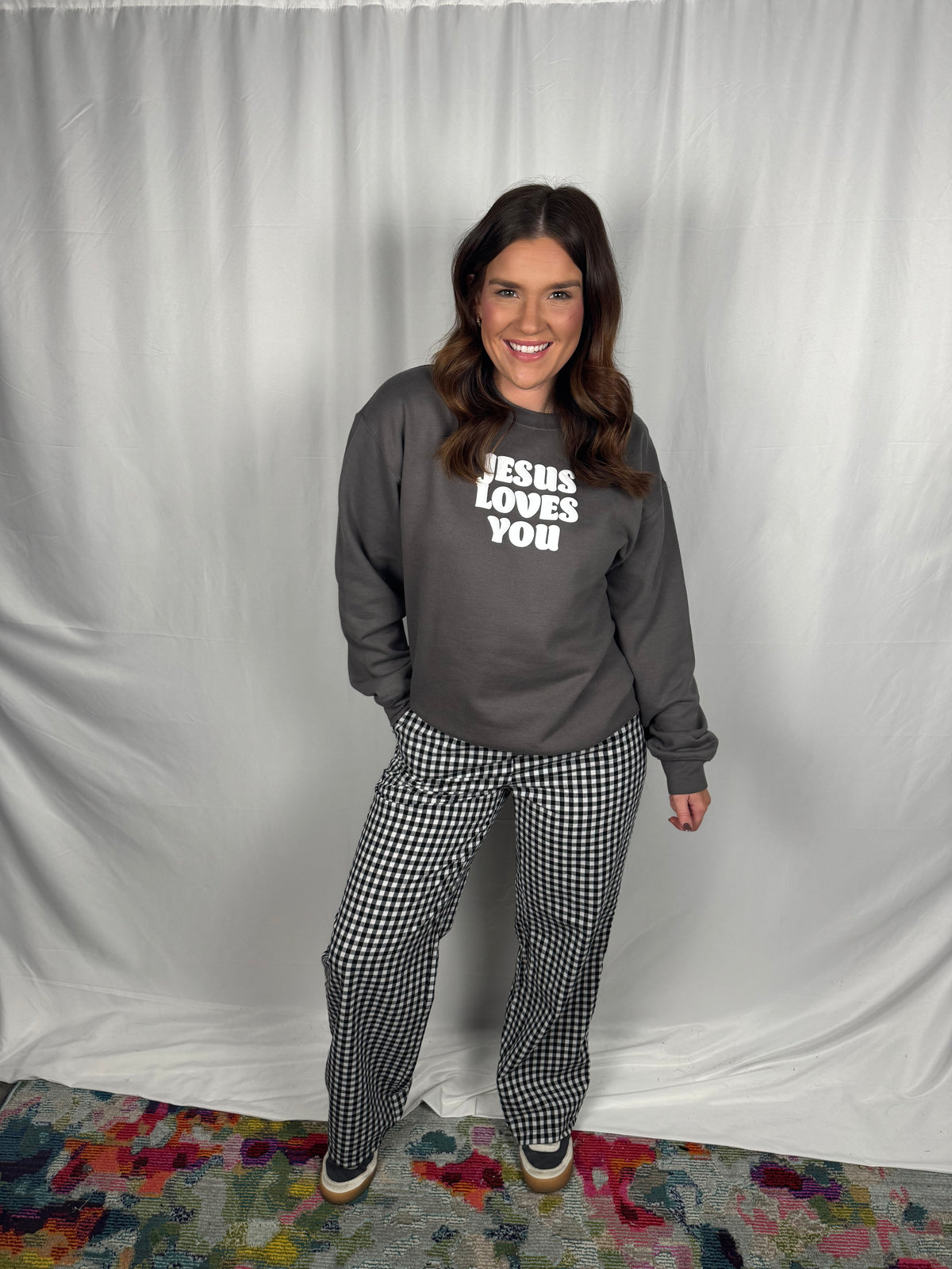 Gingham Pants