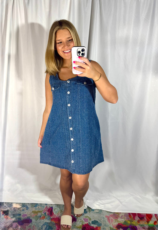 Denim Days Mini Dress