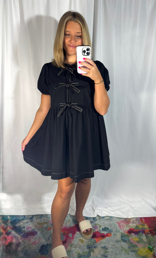 Babydoll Bow Dress