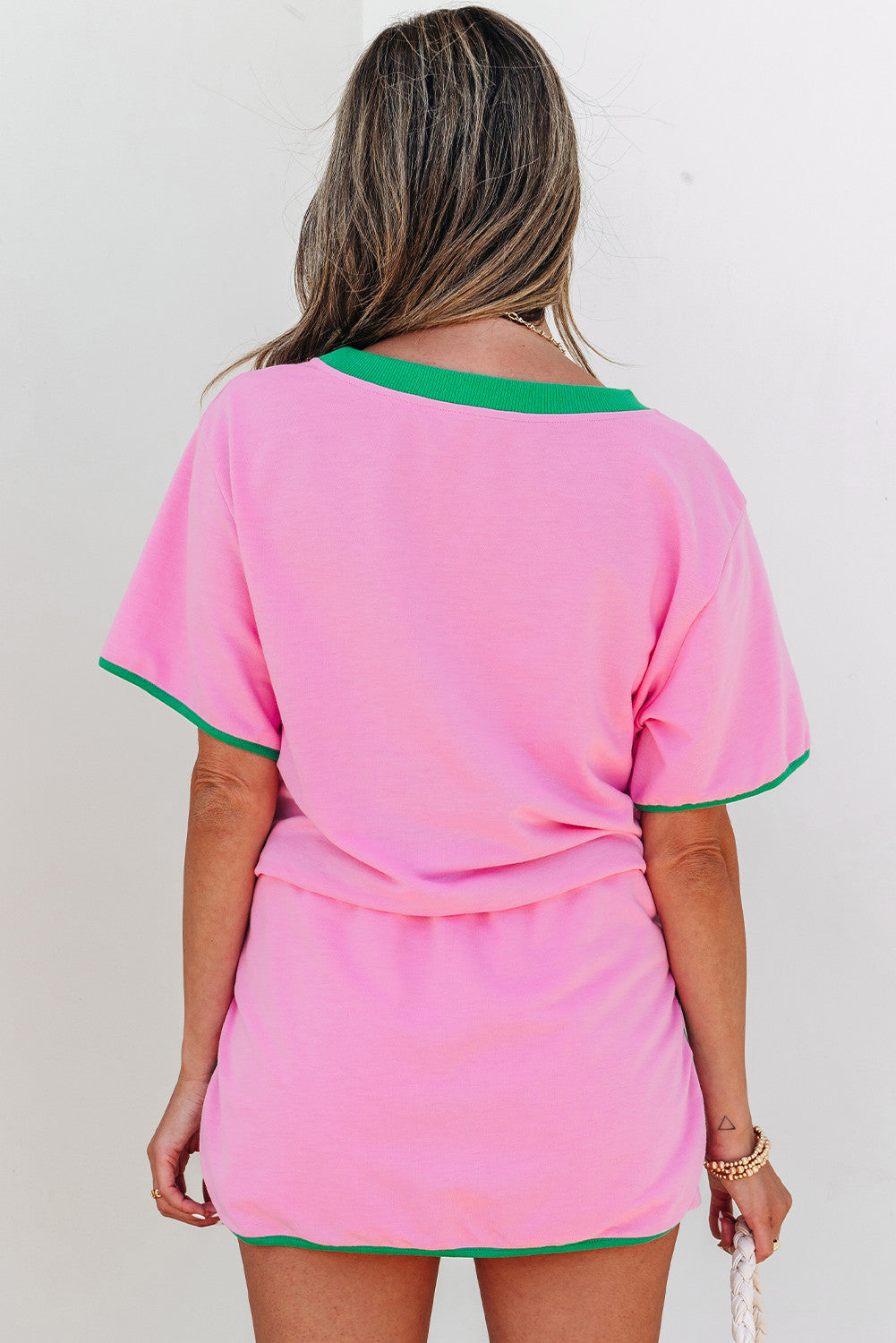 Color Block Skort Set