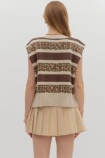 Cheetah Stripe Sweater