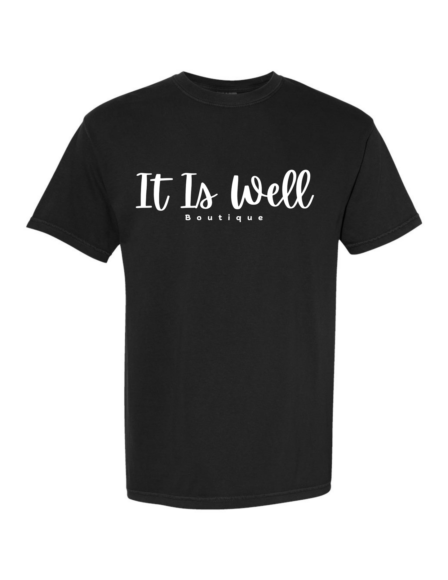 It Is Well Shirt (Black)