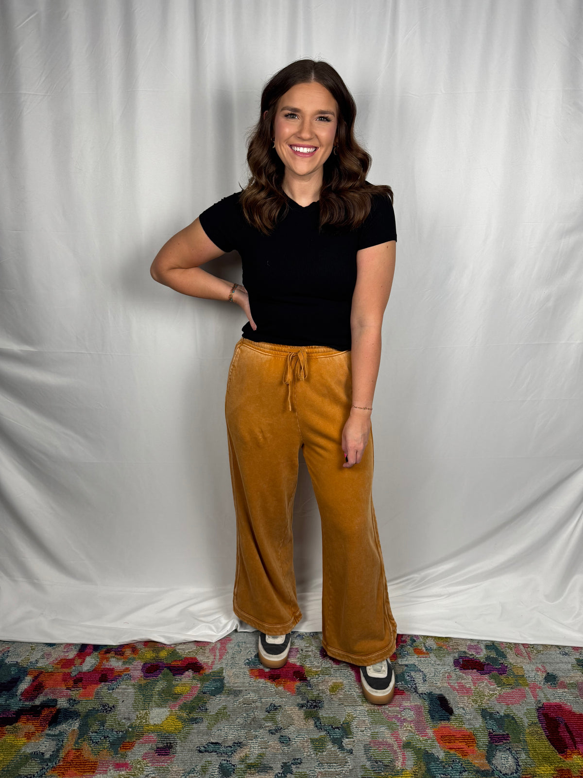 Side Seam Detail Pants