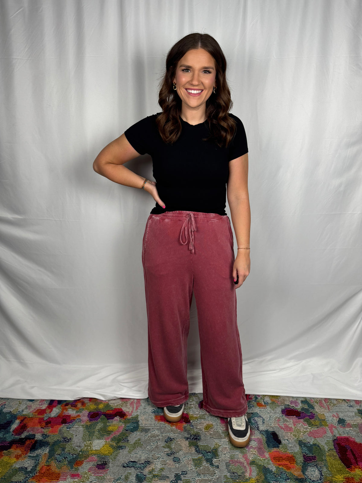 Side Seam Detail Pants