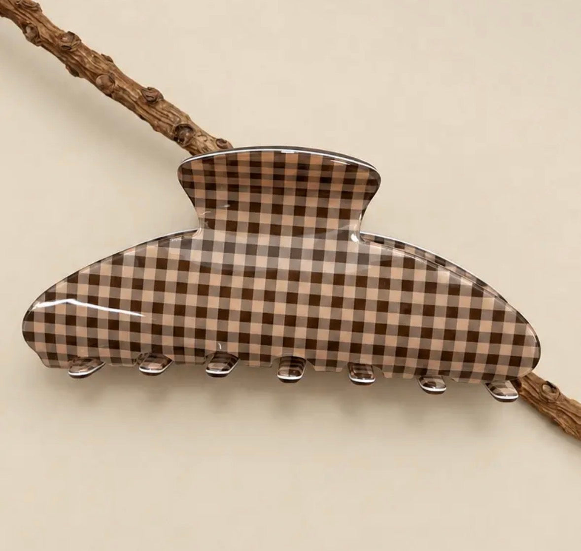 Jumbo Oval Claw Clip