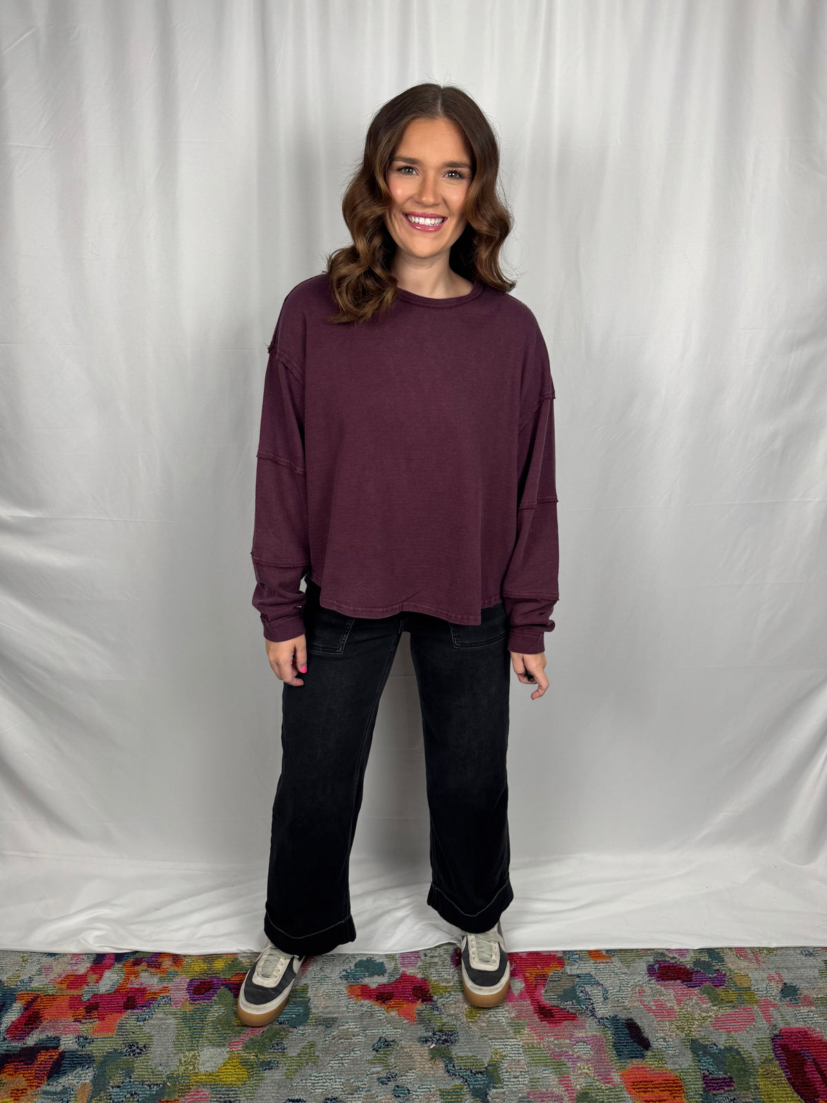 Lightweight Mineral Pullover
