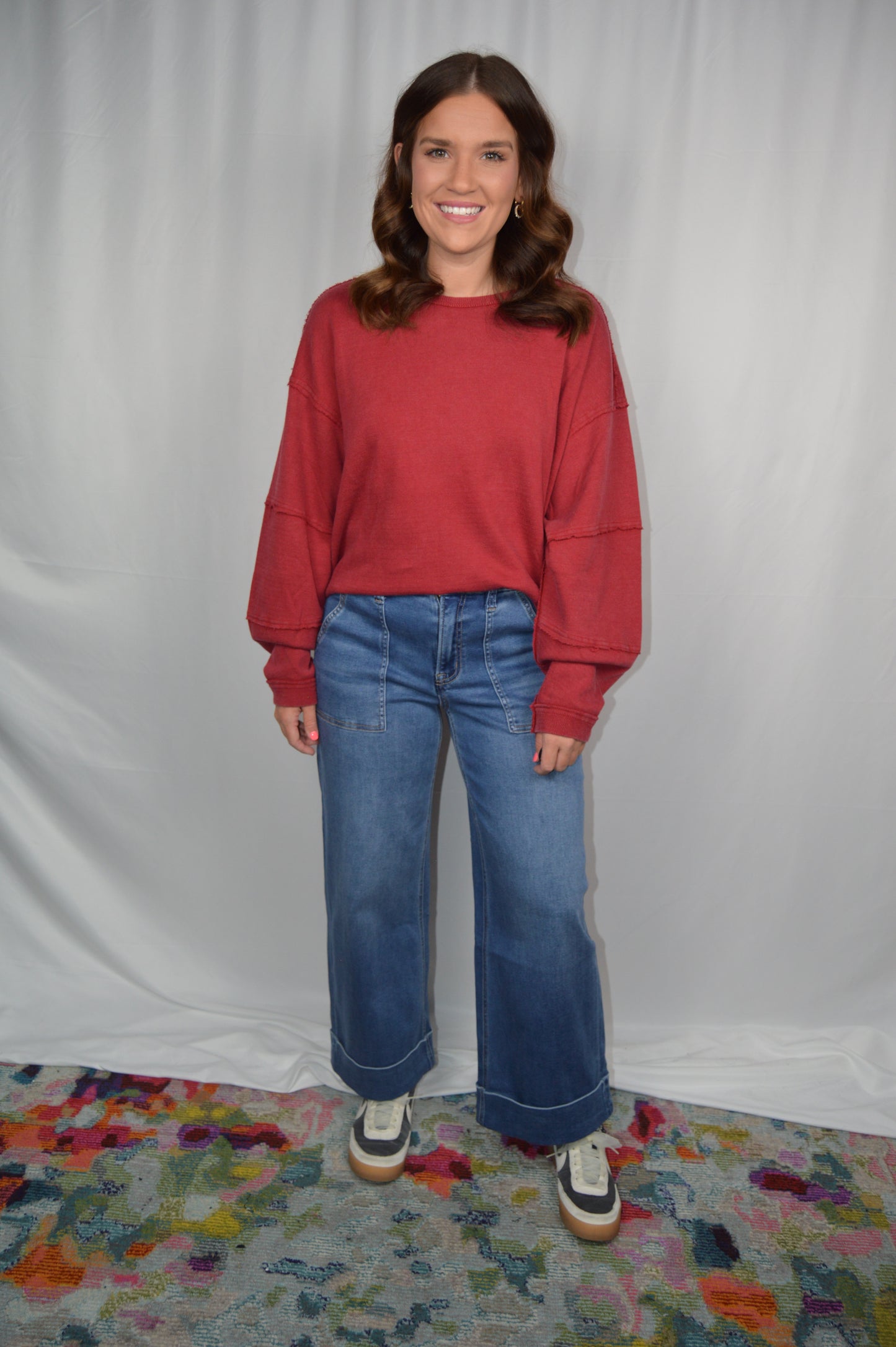 Lightweight Mineral Pullover