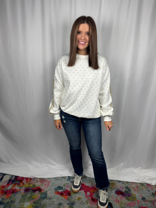 Polka Dot Pullover