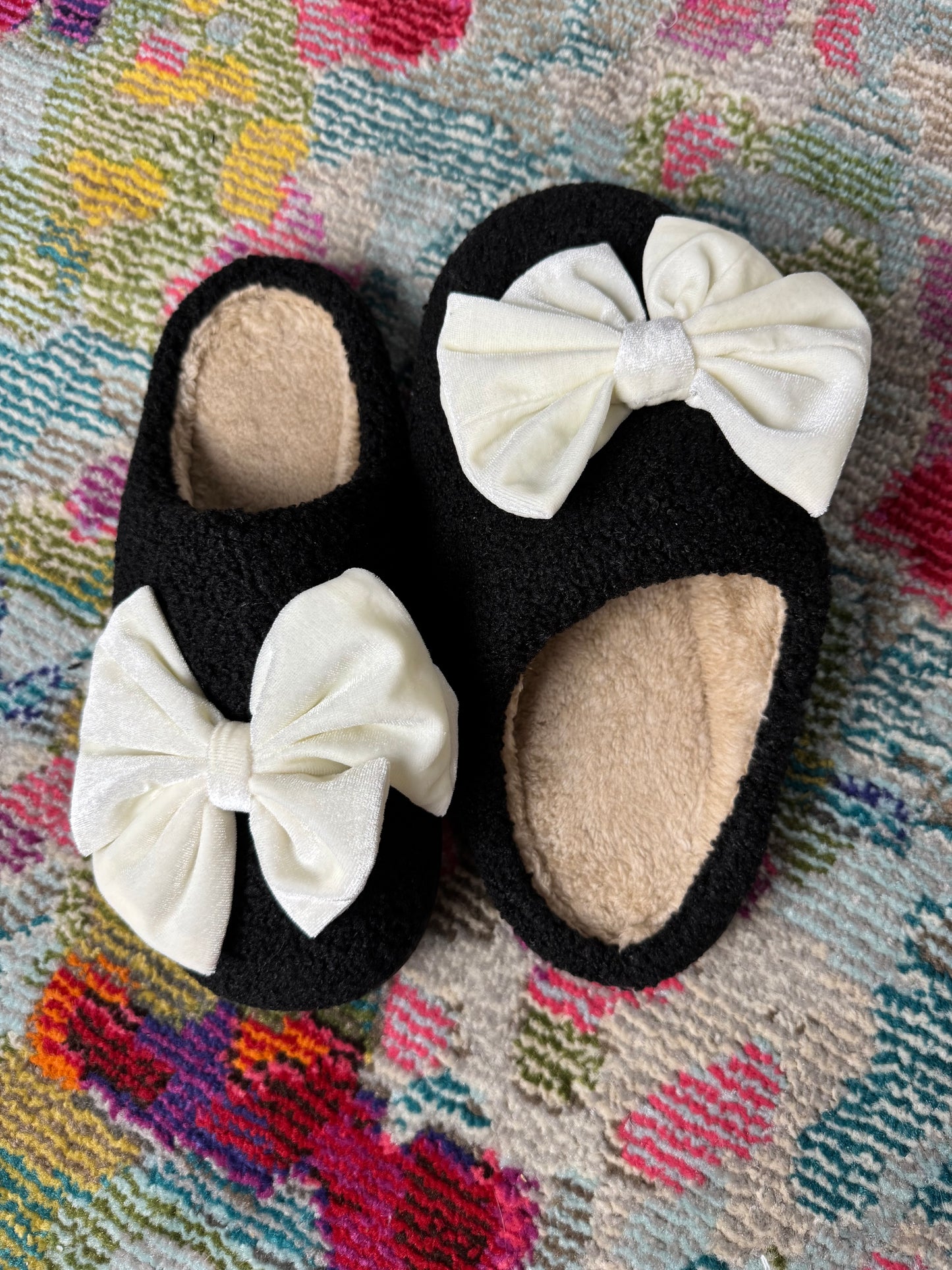 Classic Bow Slippers