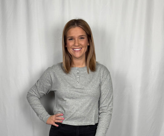Basic Grey Henley