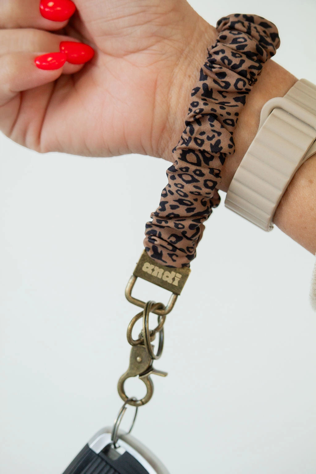 Scrunchie Keychain Wristlet
