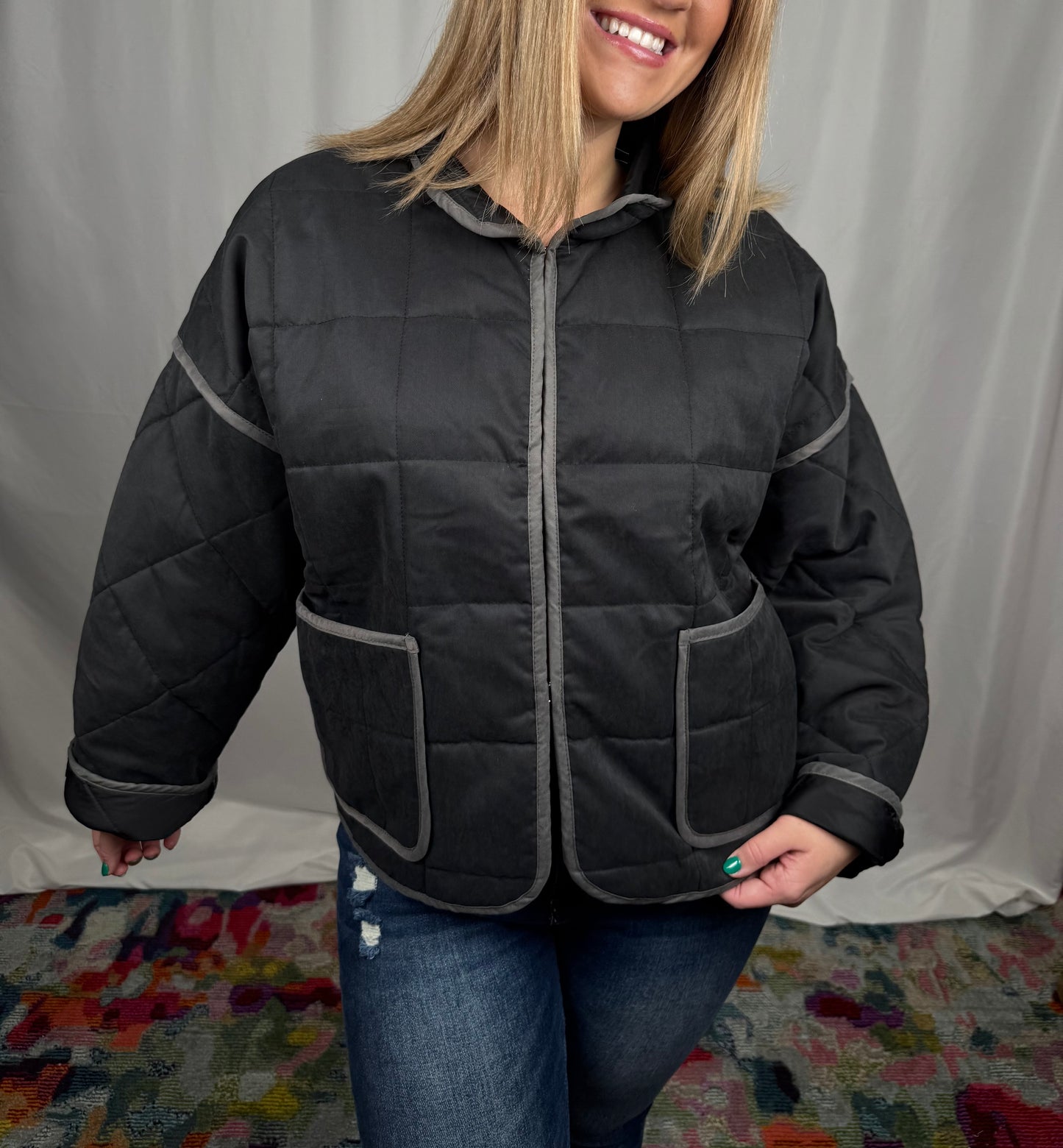 Quilted Puffer Jacket