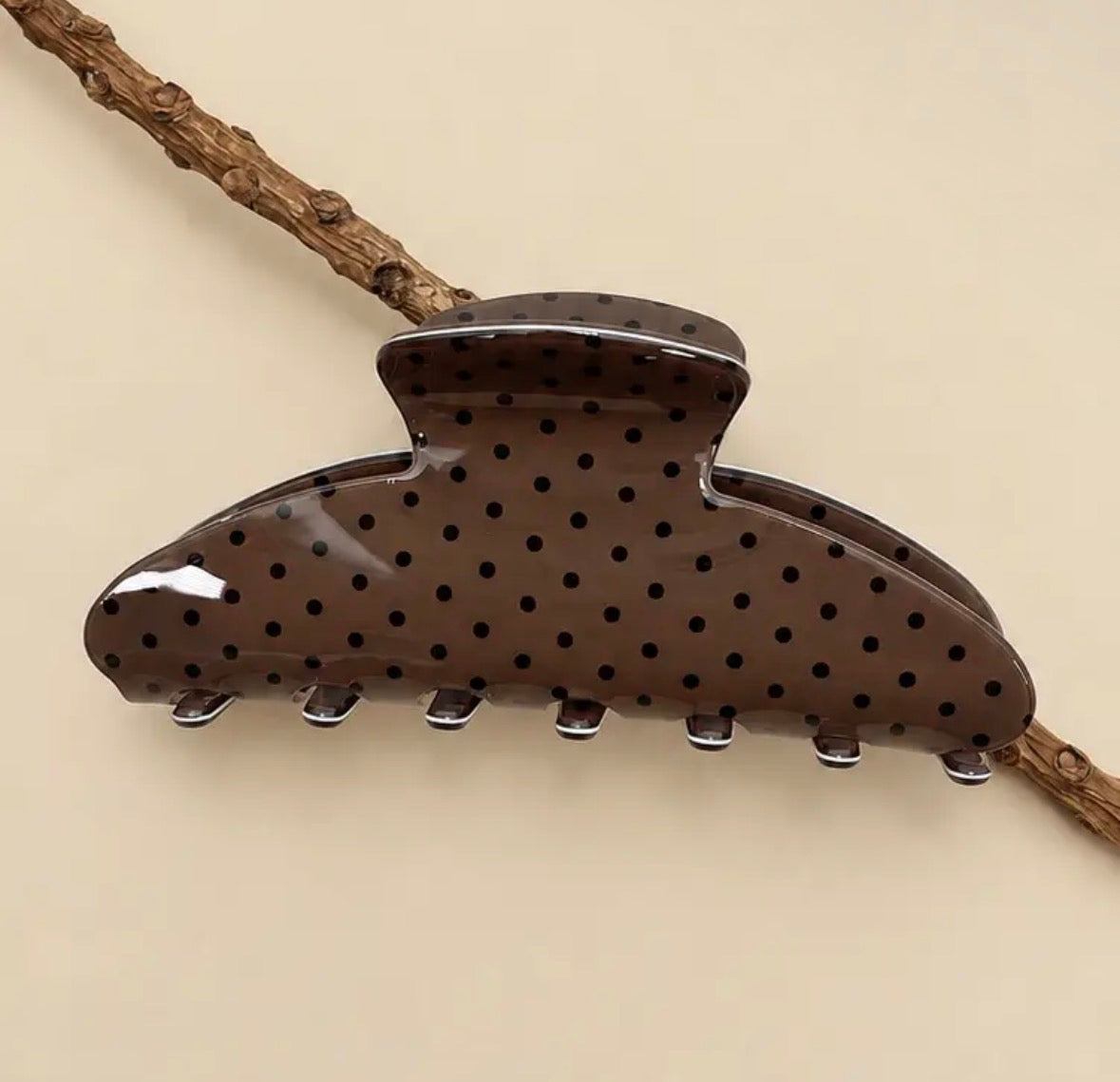 Jumbo Oval Claw Clip