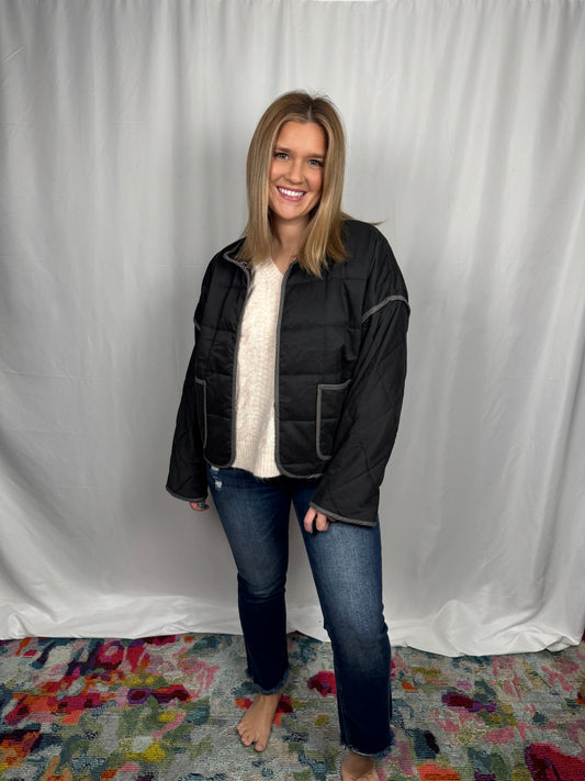 Quilted Puffer Jacket