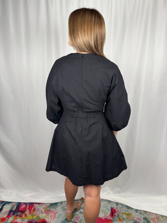 3/4 Black Mini