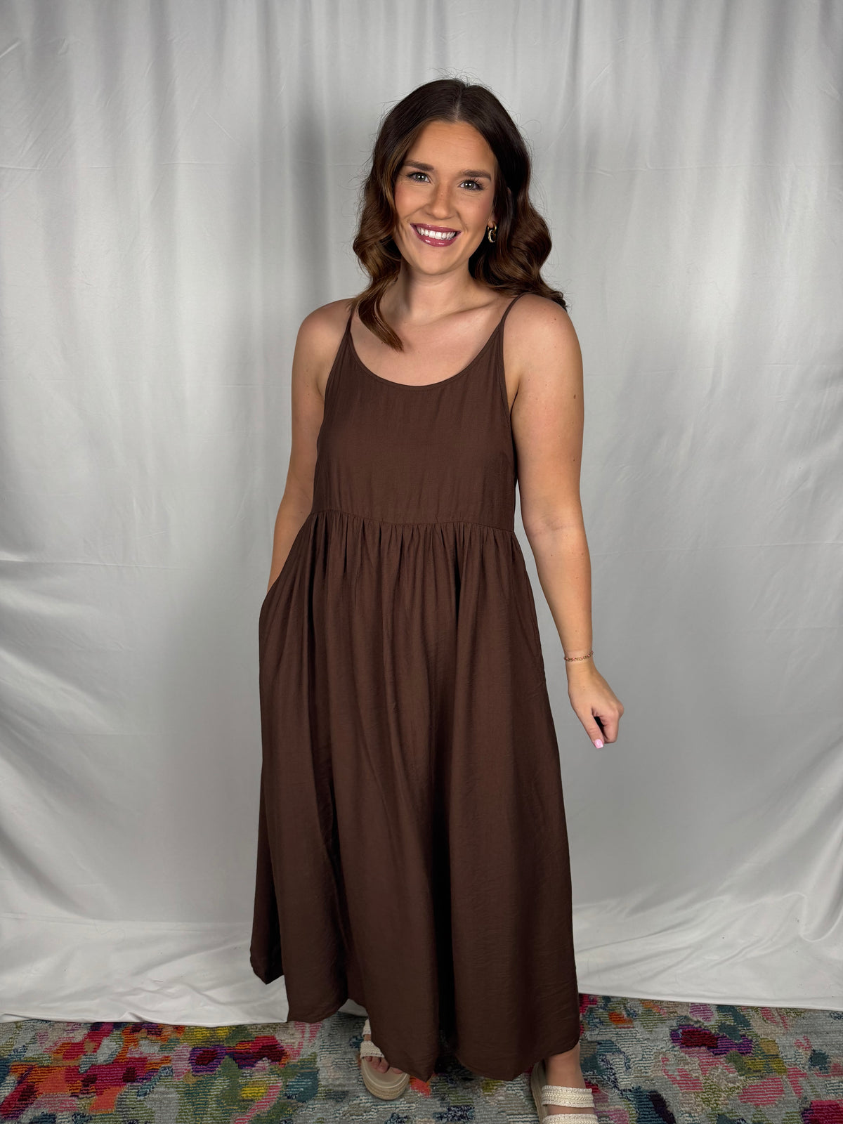 Layered Midi Dress Set