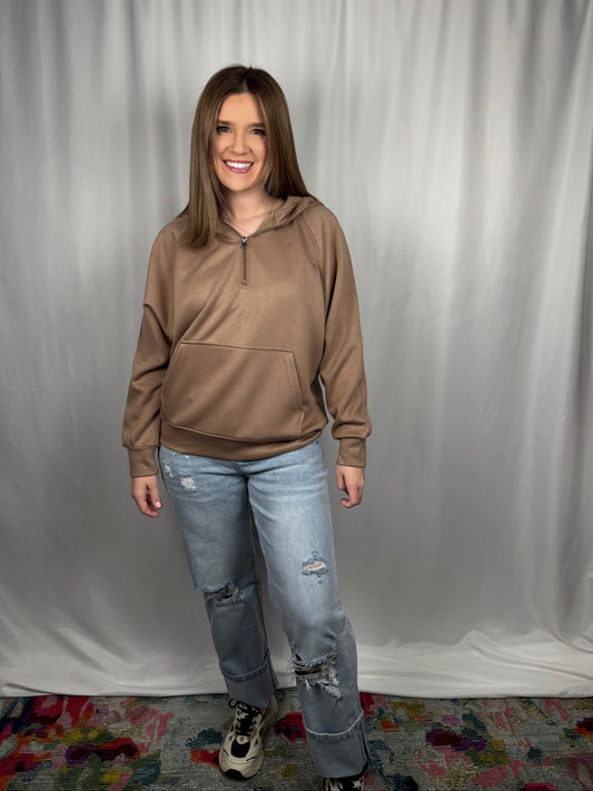 Luxe Hooded Pullover