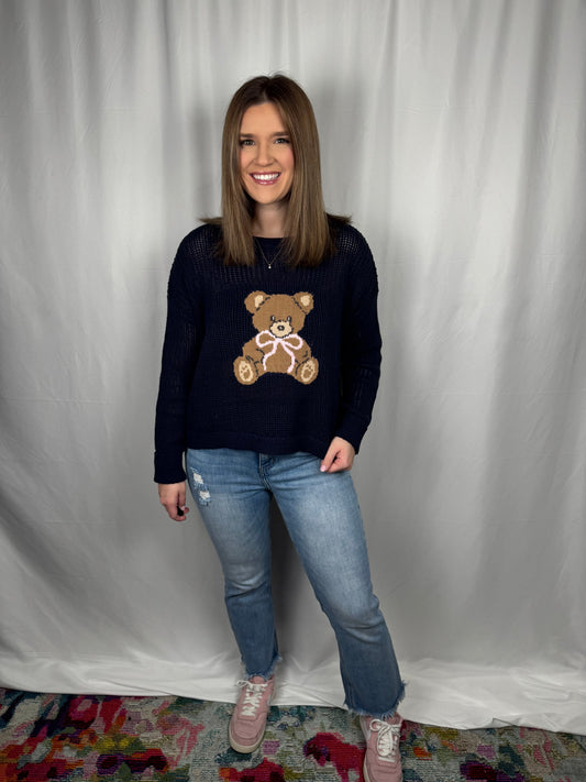 Teddy Knit Sweater