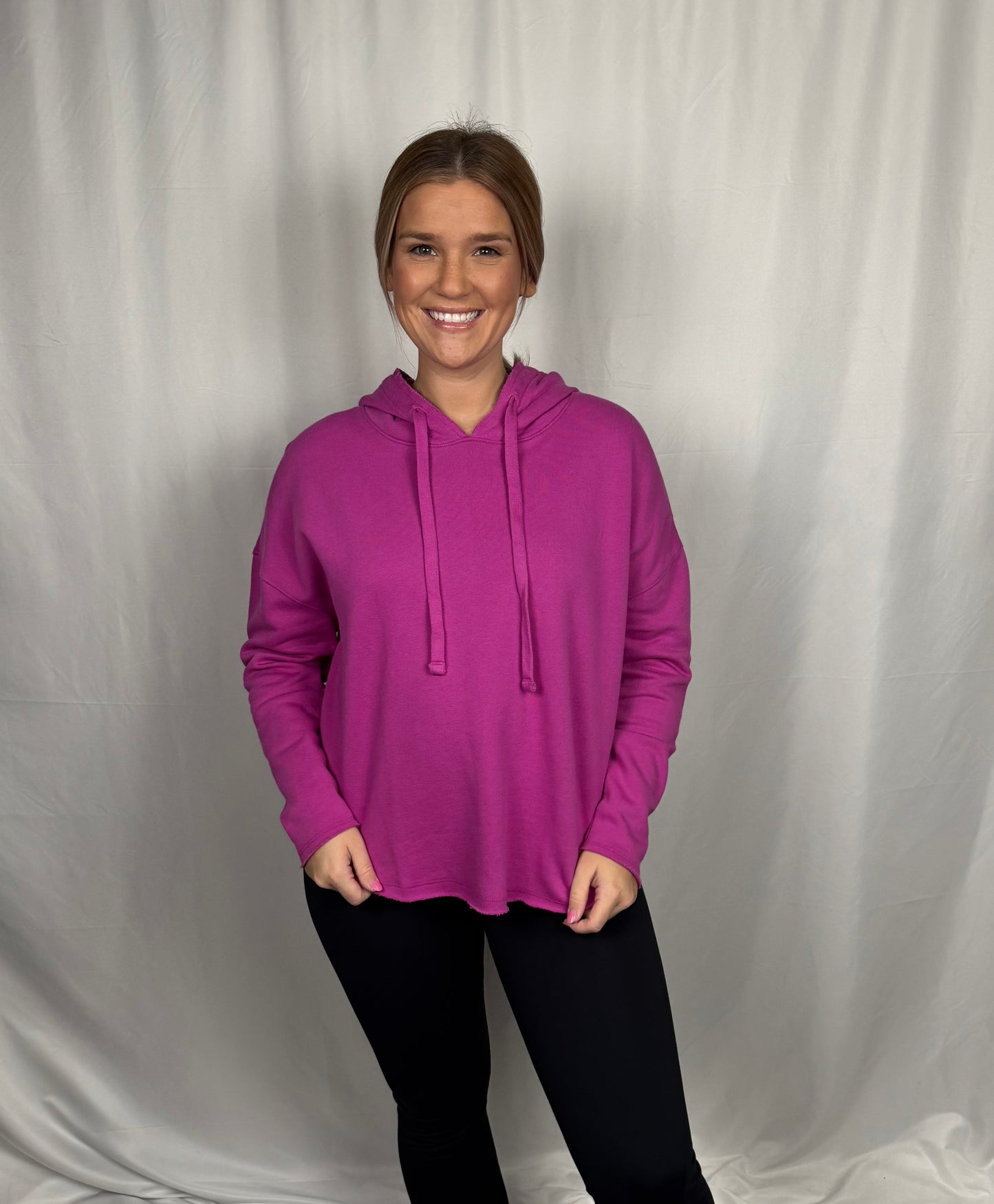 Laidback Luxe Hoodie (Pink)