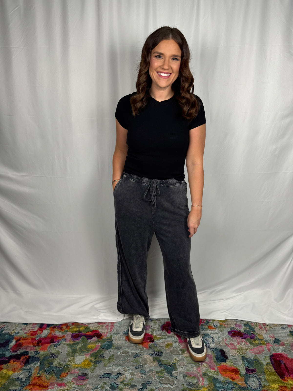 Side Seam Detail Pants