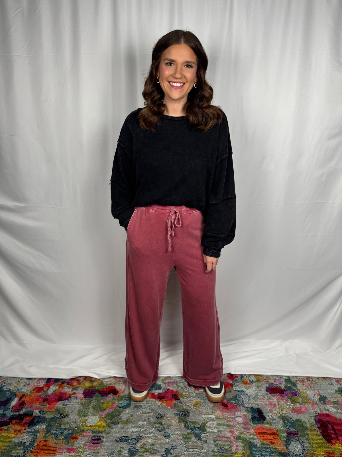 Lightweight Mineral Pullover