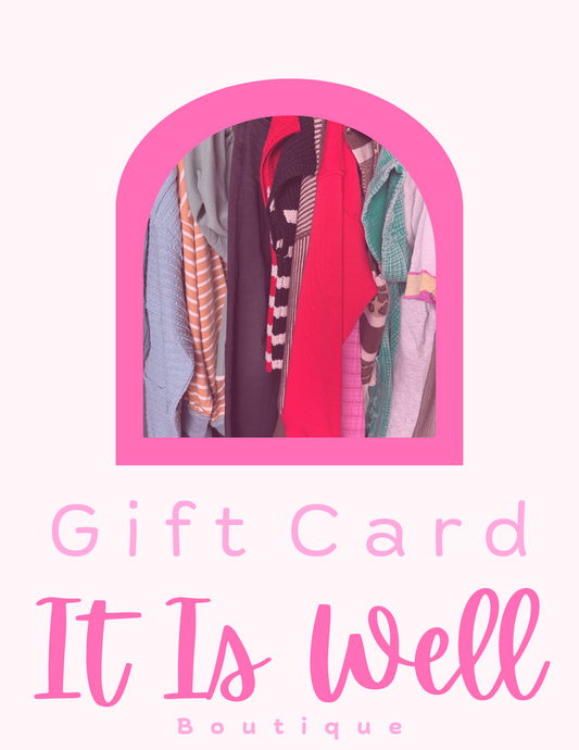 It Is Well Boutique Gift Card