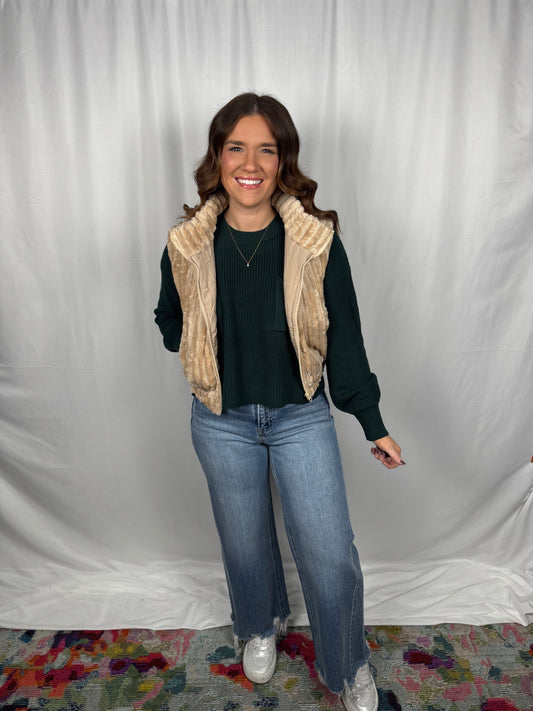 Faux Fur Vest