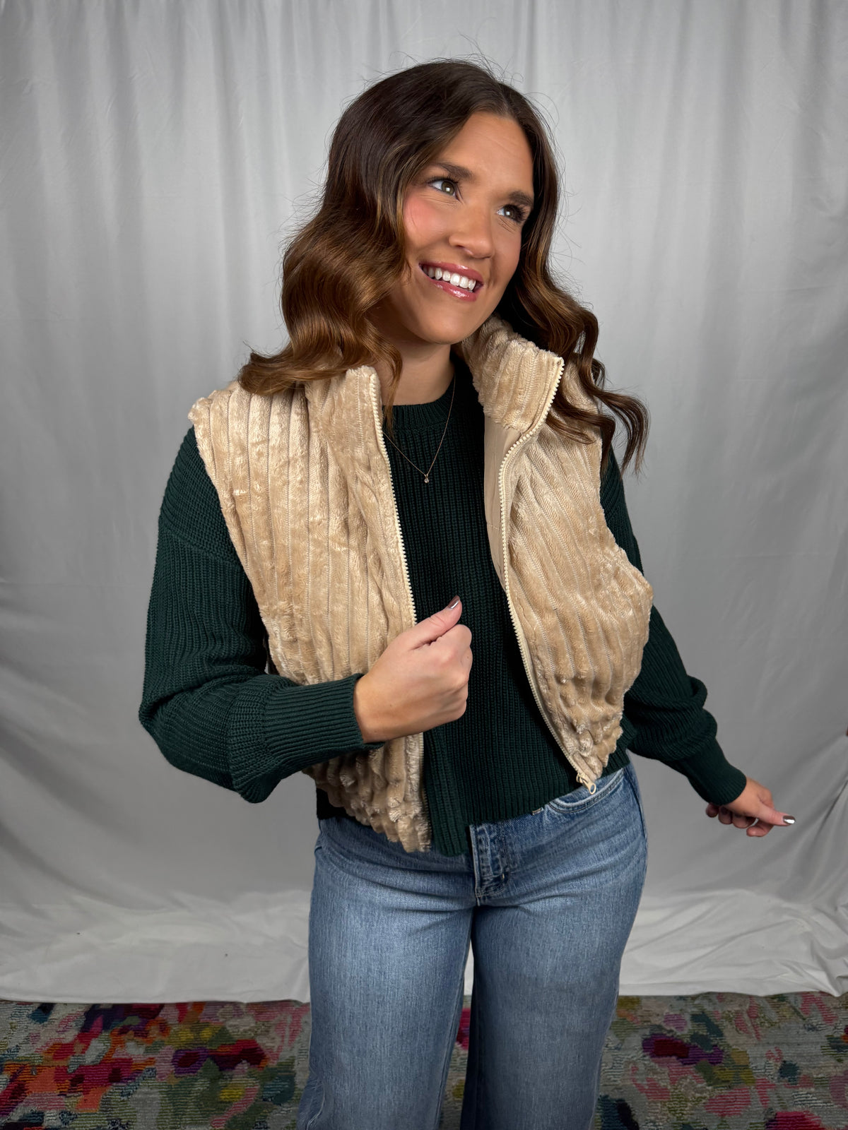 Faux Fur Vest