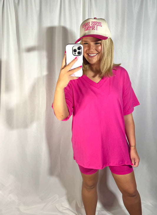 Biker Shorts Set