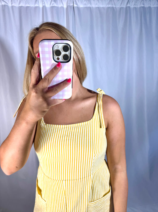 Sunshine Striped Romper